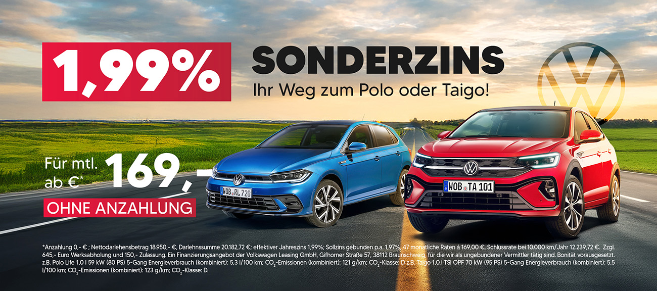 Polo Taigo 1,99%